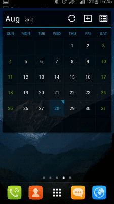 Скриншот приложения GO Calendar+ - №5
