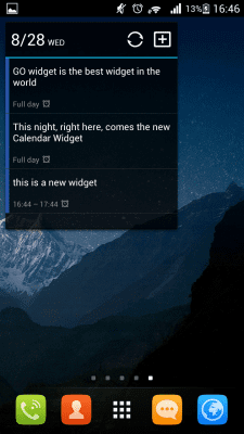 Скриншот приложения GO Calendar+ - №6
