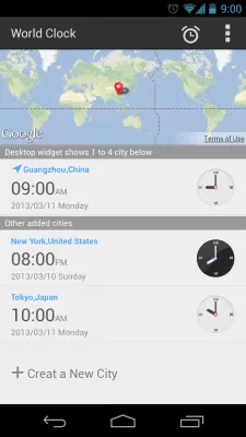 Скриншот приложения GO Clock Widget - №2
