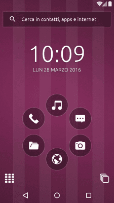 Скриншот приложения SmartLauncher Ubuntu Style - №1