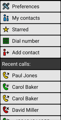 Скриншот приложения BIG Launcher Senior Phone DEMO - №2