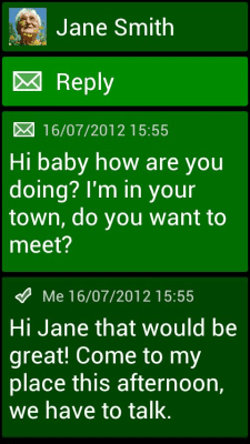 Скриншот приложения BL Emerald Theme - №3