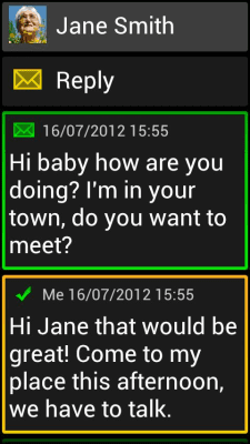 Скриншот приложения BL Monochrome Dark Theme - №3