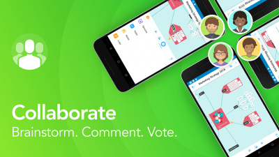 Скриншот приложения MindMeister: Online Mind Mapping - №3