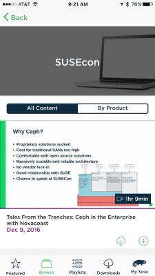Скриншот приложения SUSE to Go - №5