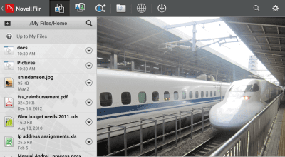 Скриншот приложения Micro Focus Filr - №6