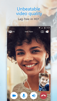 Скриншот приложения U - Webinars, Meetings & Messenger - №3