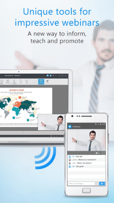 Скриншот приложения U - Webinars, Meetings & Messenger - №5