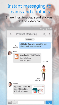 Скриншот приложения U - Webinars, Meetings & Messenger - №7
