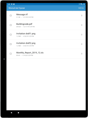 Скриншот приложения Winmail.dat Opener - №6