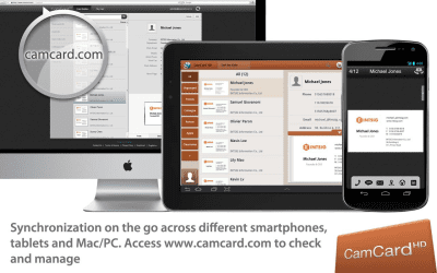Скриншот приложения CamCard HD Free-BizCard Reader - №4