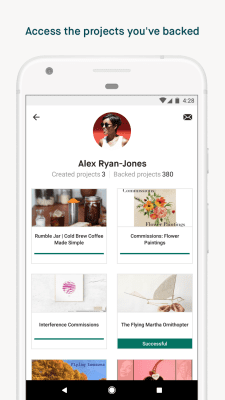 Скриншот приложения Kickstarter - №4