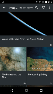 Скриншот приложения NASA App - №2