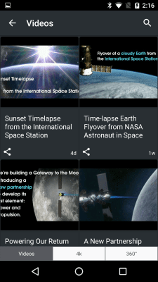 Скриншот приложения NASA App - №4