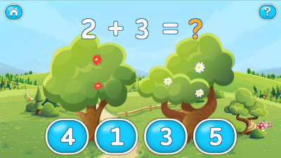 Скриншот приложения Математика для дошкольников - №2