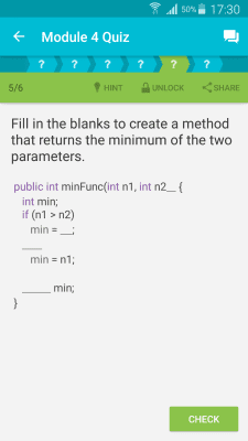 Скриншот приложения Учим Java - №3