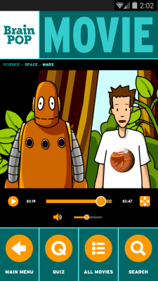 Скриншот приложения BrainPOP Featured Movie - №1