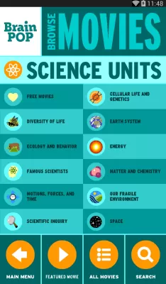 Скриншот приложения BrainPOP Featured Movie - №5