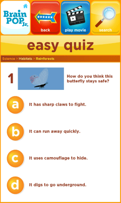 Скриншот приложения BrainPOP Jr. Movie of the Week - №4