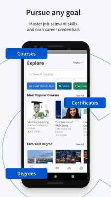 Скриншот приложения Coursera - №3