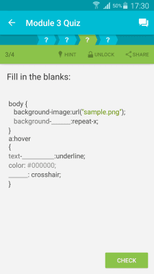 Скриншот приложения Учим CSS - №3