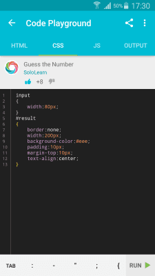 Скриншот приложения Учим CSS - №4