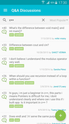 Скриншот приложения Учим C++ - №7
