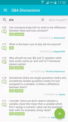 Скриншот приложения Учим PHP - №6