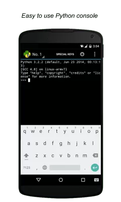 Скриншот приложения QPython 3L - Python for Android - №3