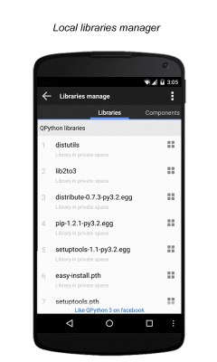 Скриншот приложения QPython 3L - Python for Android - №4