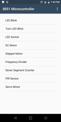 Скриншот приложения 8051 Microcontroller Programming - №4
