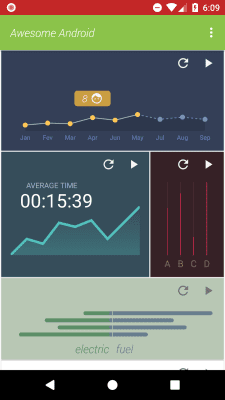Скриншот приложения Awesome Android - UI Libraries - №4