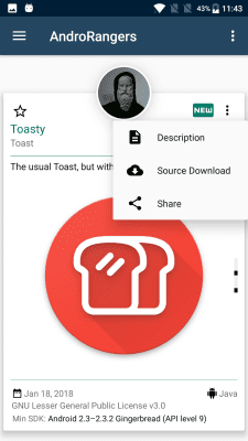 Скриншот приложения Learn Android (from sources) - №5