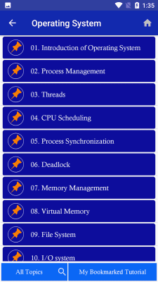 Скриншот приложения Operating System - All In One - №2