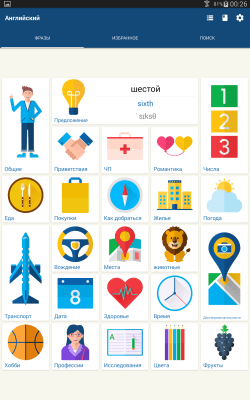 Скриншот приложения Разговорник - №6