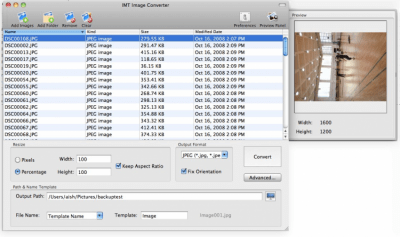 Скриншот приложения IMT Image Converter - №3