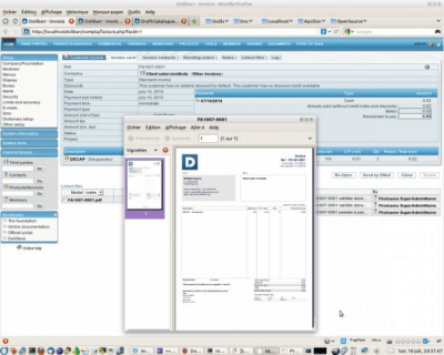 Скриншот приложения Dolibarr ERP & CRM - №2