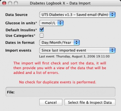 Скриншот приложения Diabetes Logbook X - №3