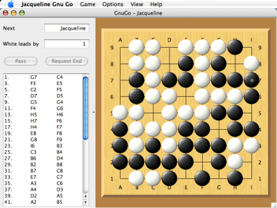 Скриншот приложения Jacqueline Gnu Go - №1