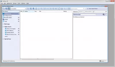 Скриншот приложения EndNote - №3