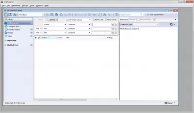 Скриншот приложения EndNote - №4