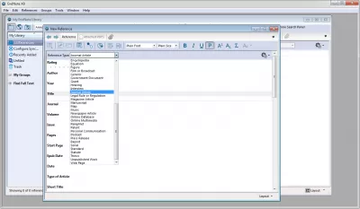 Скриншот приложения EndNote - №6