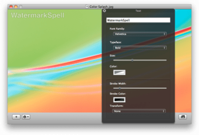 Скриншот приложения WatermarkSpell - №3