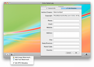 Скриншот приложения WatermarkSpell - №5