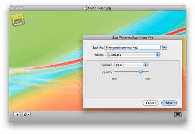 Скриншот приложения WatermarkSpell - №6
