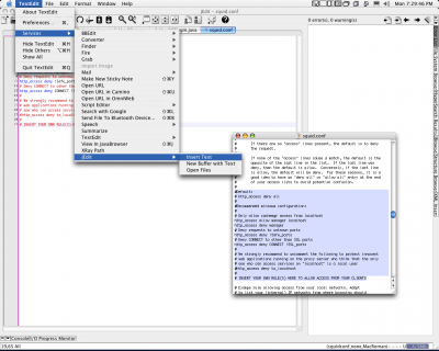 Скриншот приложения jEdit - №3
