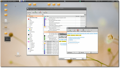 Скриншот приложения Getting Things GNOME! - №1