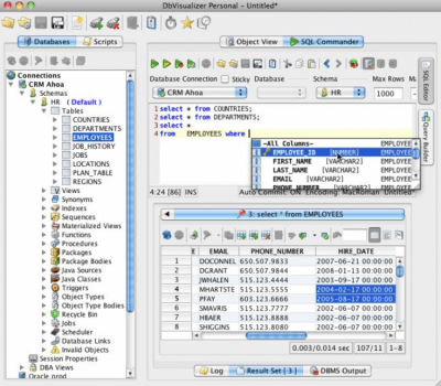 Скриншот приложения DbVisualizer Mac - №1