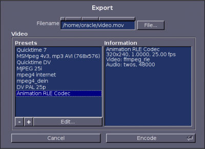 Скриншот приложения Open Movie Editor - №3