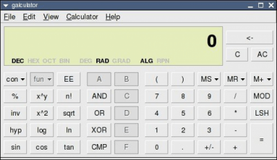 Скриншот приложения galculator - №3